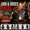 Guns N Roses Ducks, 3D Printed Axl & Slash Dashboard Decor - JM Designs