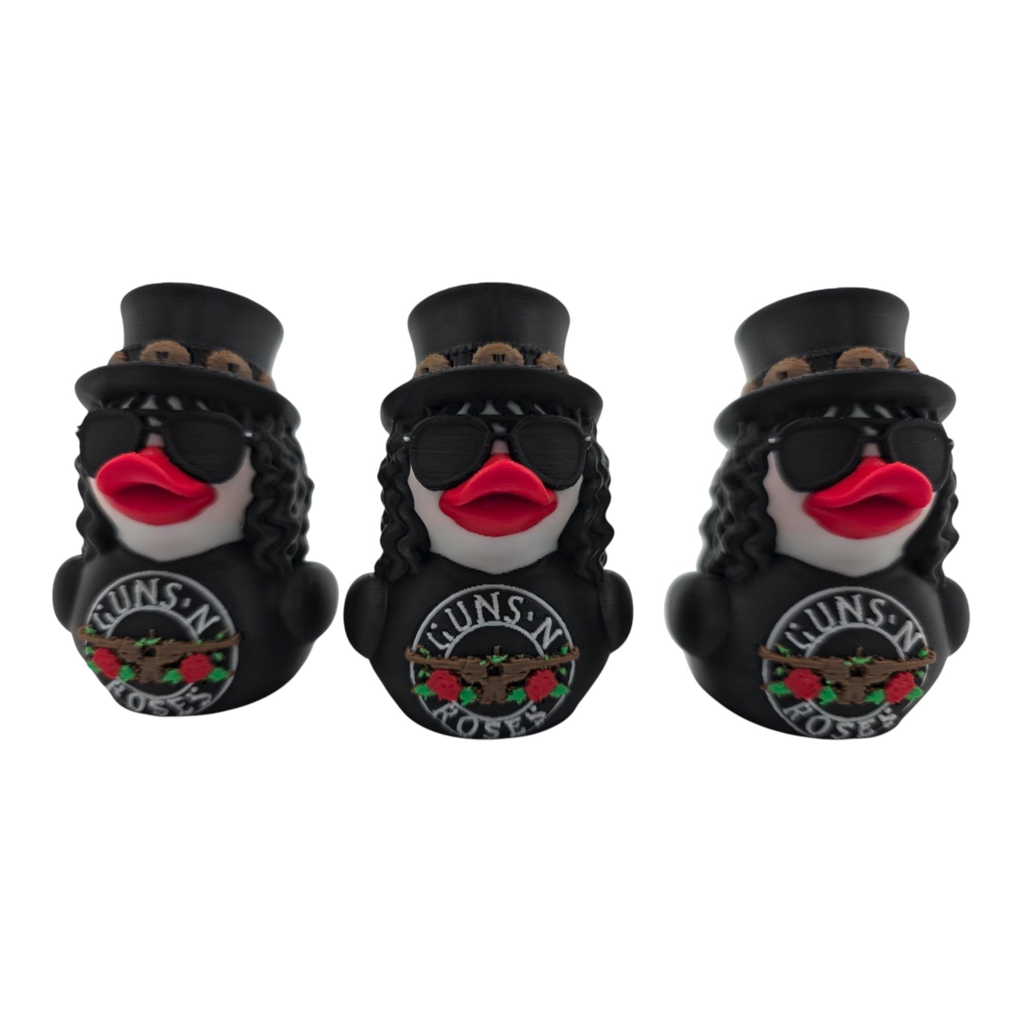 Guns N' Roses Jeep Dashboard Ducks – Slash & Axl Special Edition - JM Designs