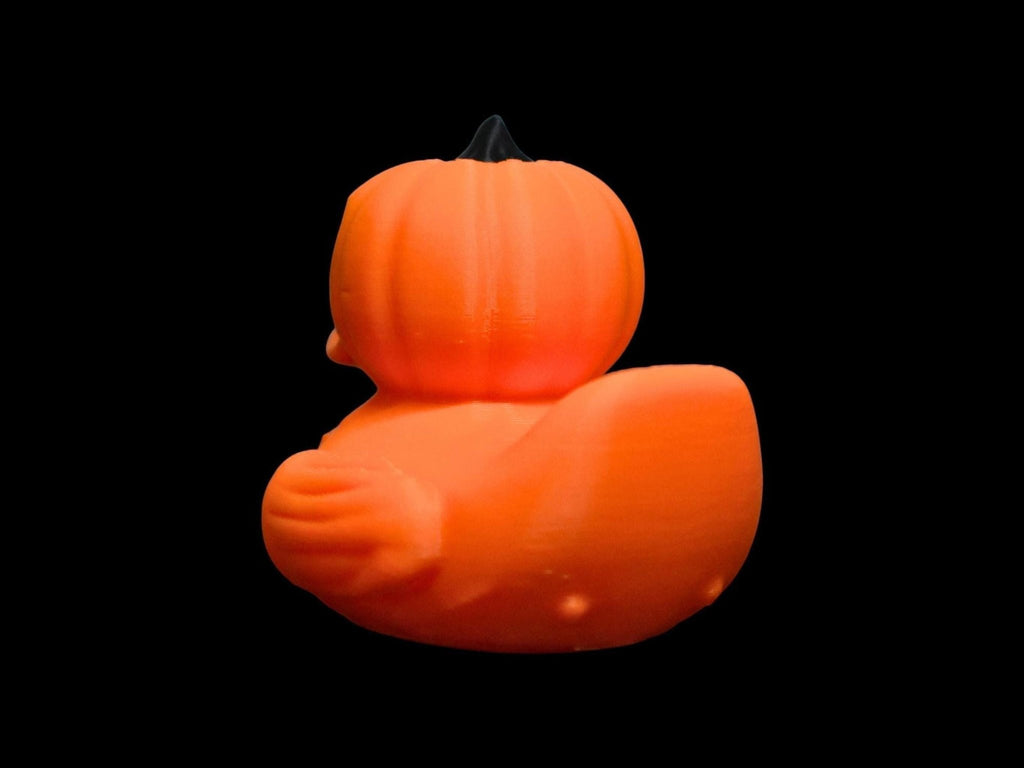 Halloween Duck Dashboard Buddy, Custom Jack-O'-Lantern 3D Printed Decoration - JM Designs