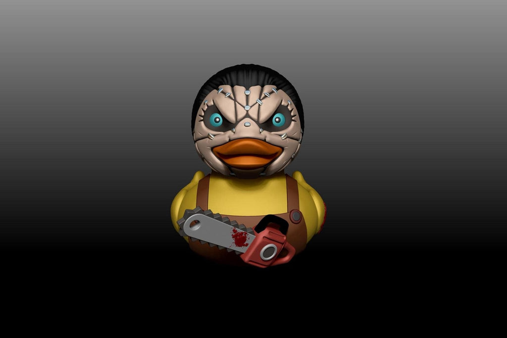 Horror Duck Figure with Chainsaw, 3D Printed Display Decor for Halloween - JM Designs