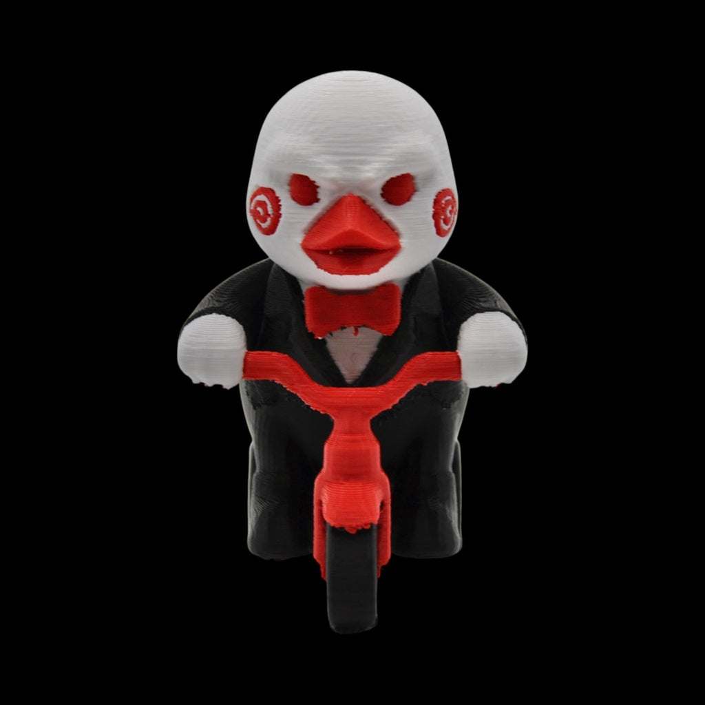 Horror Inspired Saw Bill Duck Theme Movie Collectible Gothic Style Villain - JM Designs