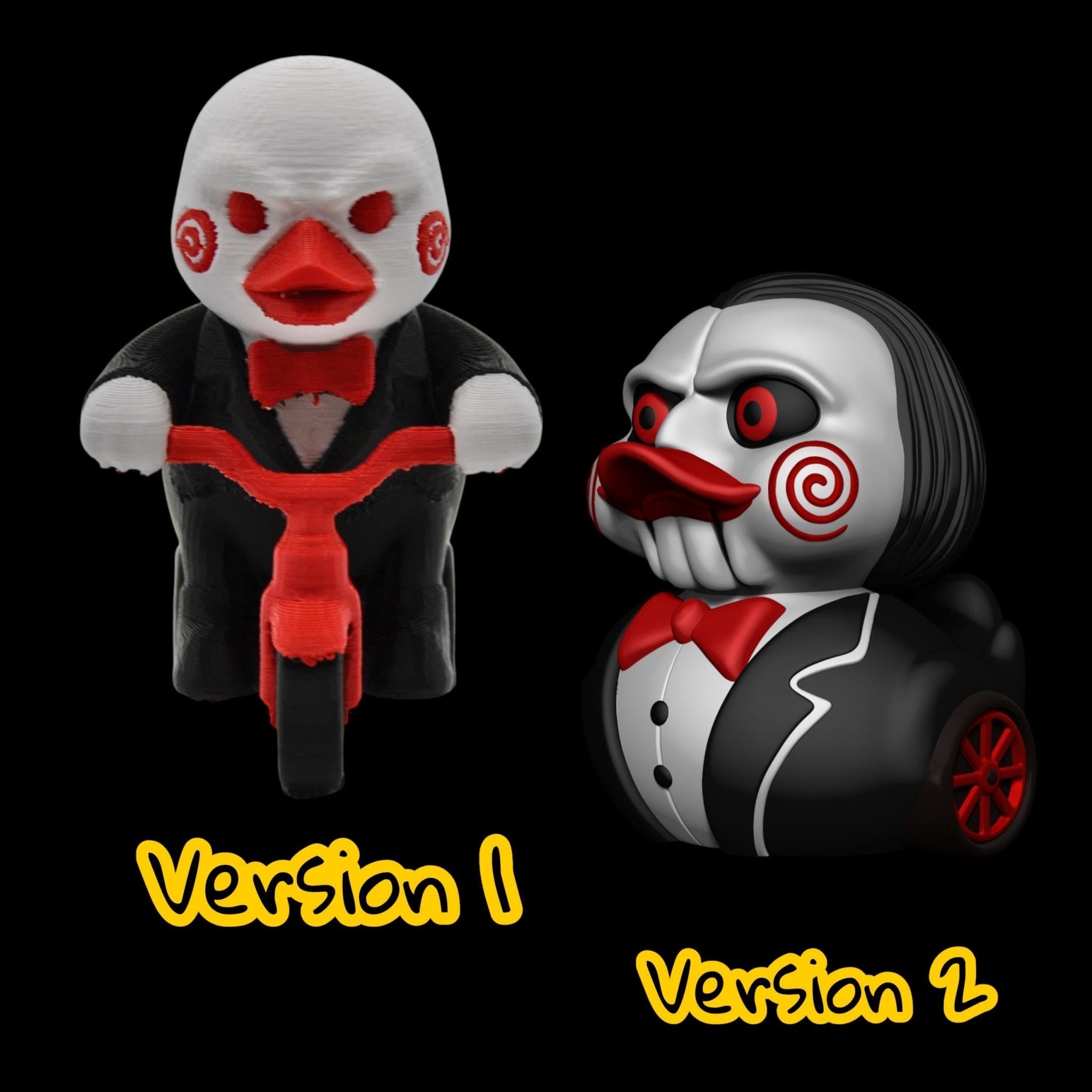 Horror Inspired Saw Bill Duck Theme Movie Collectible Gothic Style Villain - JM Designs