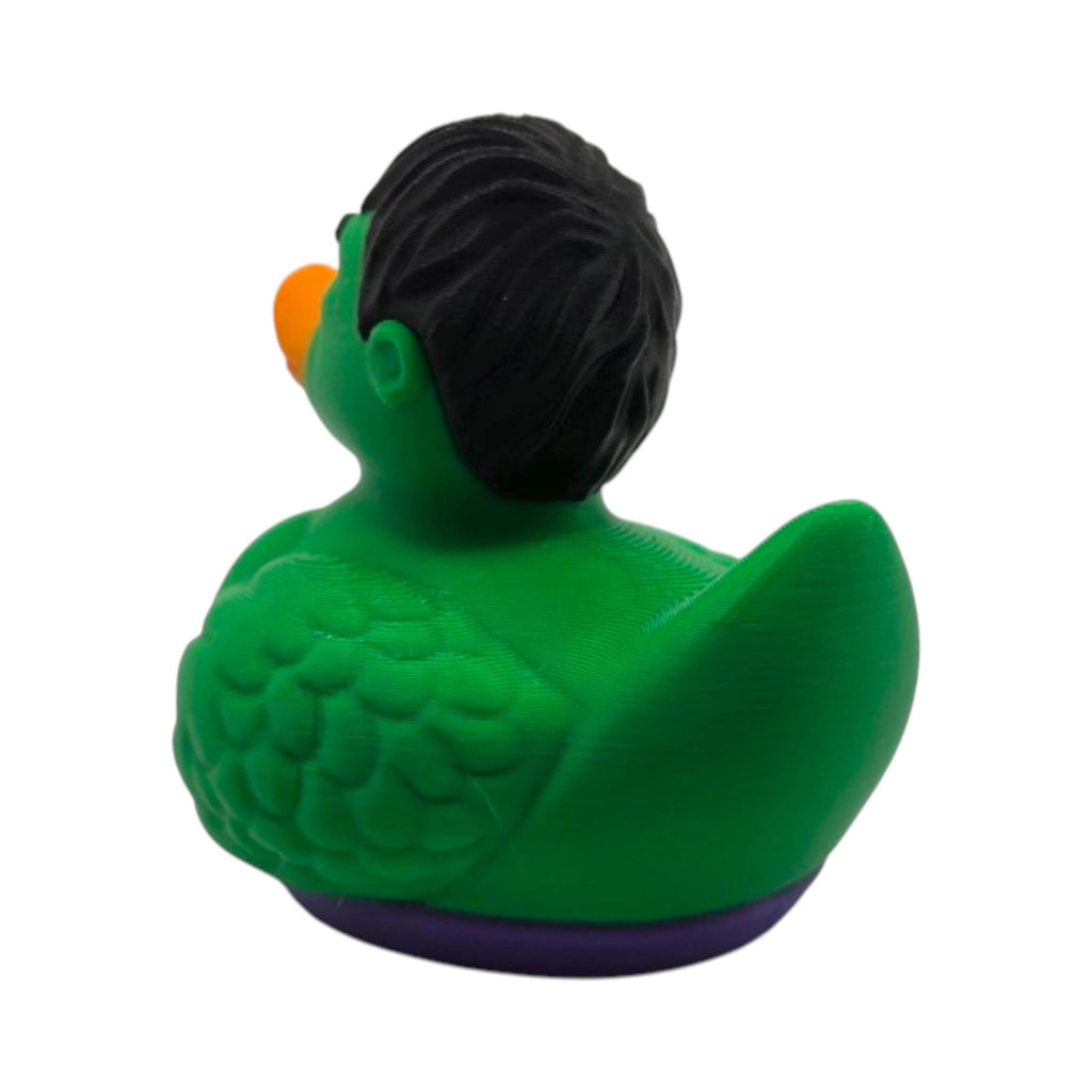 Hulk Inspired Duck Figurine, 3D Printed Superhero Collectible for Jeep Dashboard - JM Designs