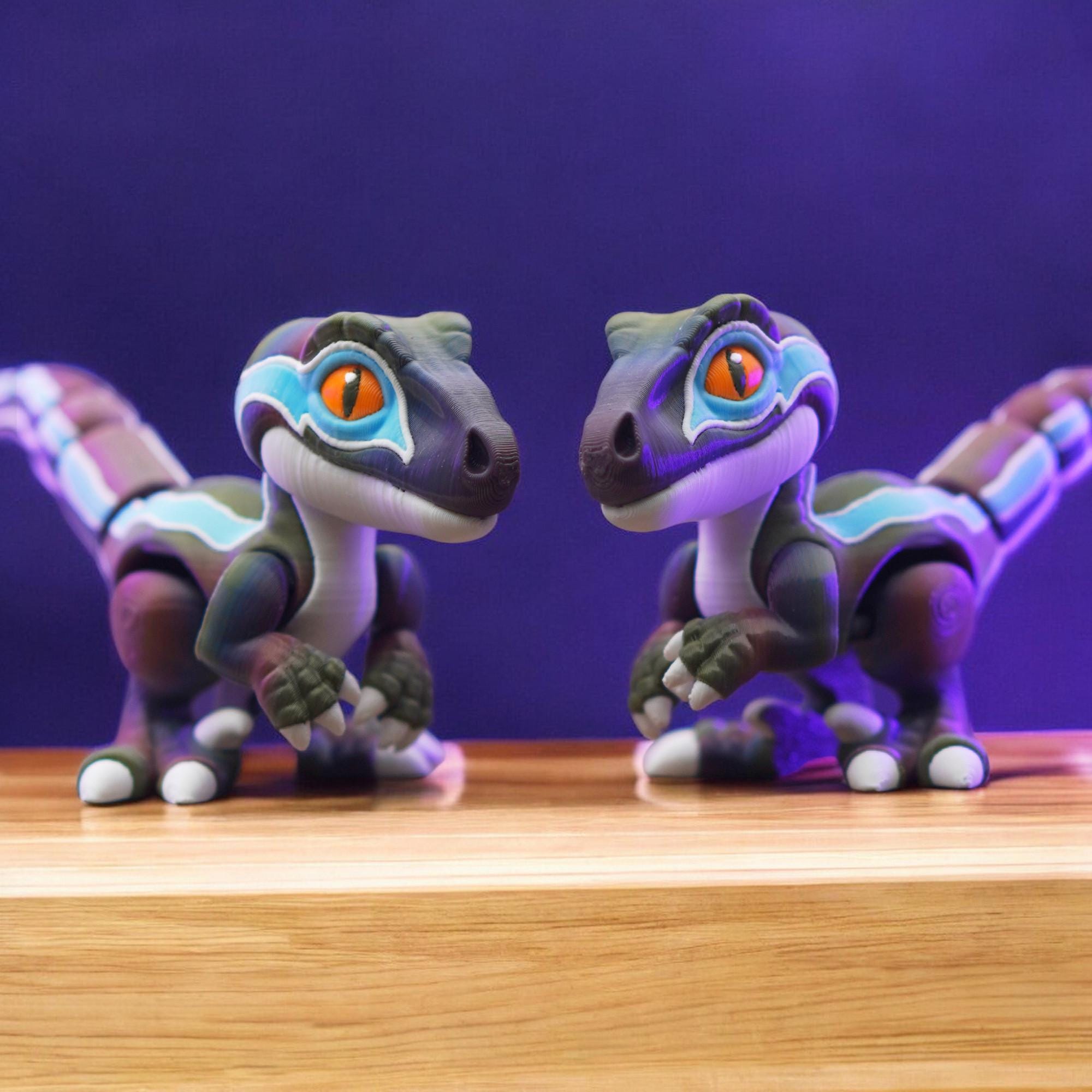 Articulated Baby Velociraptor Articulated Dinosaur Figure Toy Baby Velociraptor Posable Raptor Figurine Collectible Prehistoric Toy