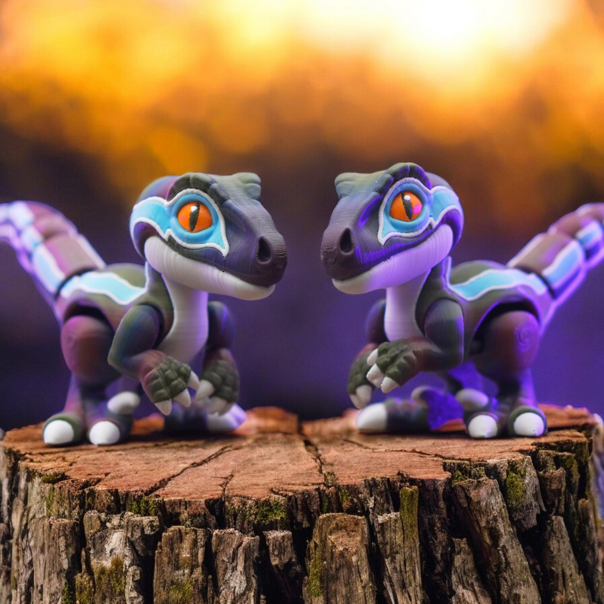 Articulated Baby Velociraptor Articulated Dinosaur Figure Toy Baby Velociraptor Posable Raptor Figurine Collectible Prehistoric Toy