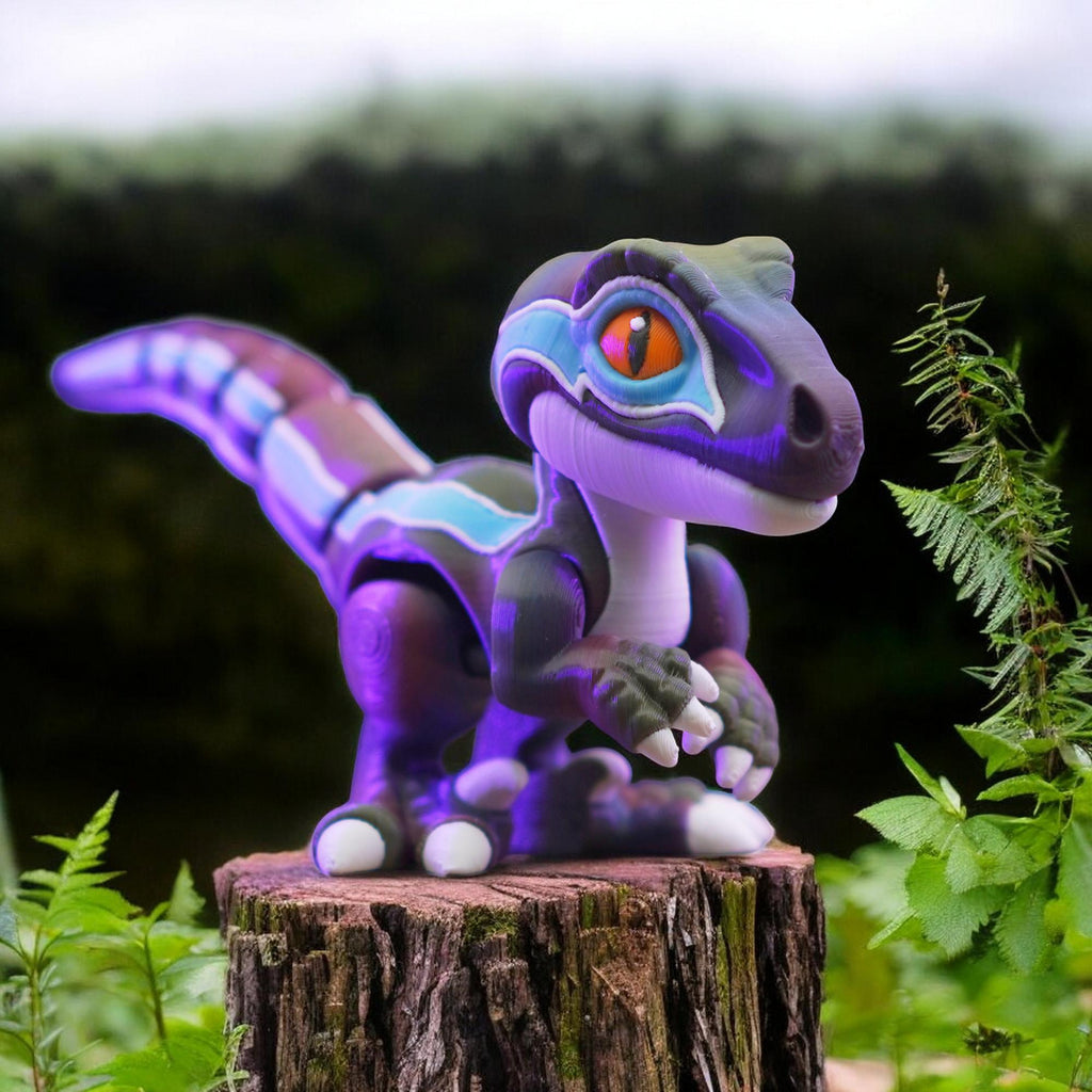 Articulated Baby Velociraptor Articulated Dinosaur Figure Toy Baby Velociraptor Posable Raptor Figurine Collectible Prehistoric Toy