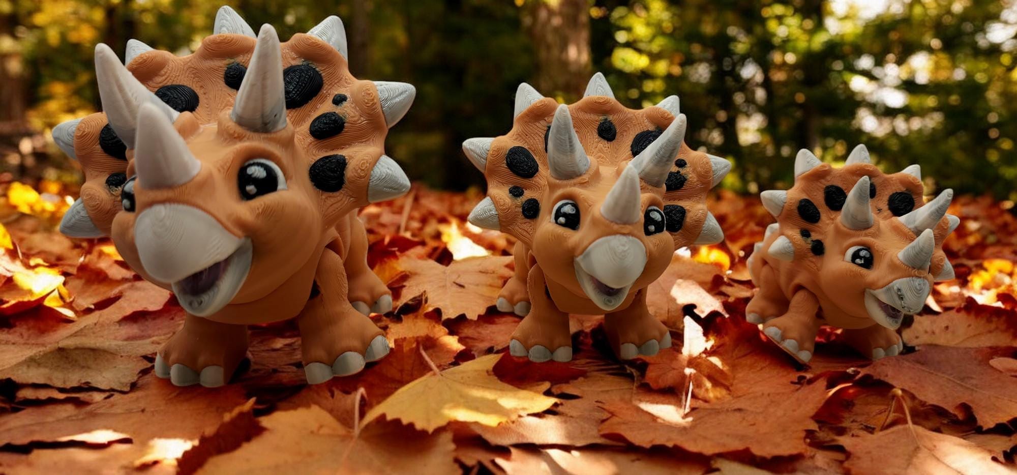 Triceratops Dinosaur Toy  for Toddler Room Decor Dinosaur Gift for Boy Room Accent Triceratops Toy Plastic Made Present Pack for Nursery