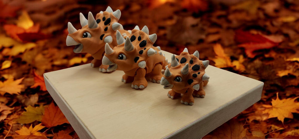 Triceratops Dinosaur Toy  for Toddler Room Decor Dinosaur Gift for Boy Room Accent Triceratops Toy Plastic Made Present Pack for Nursery