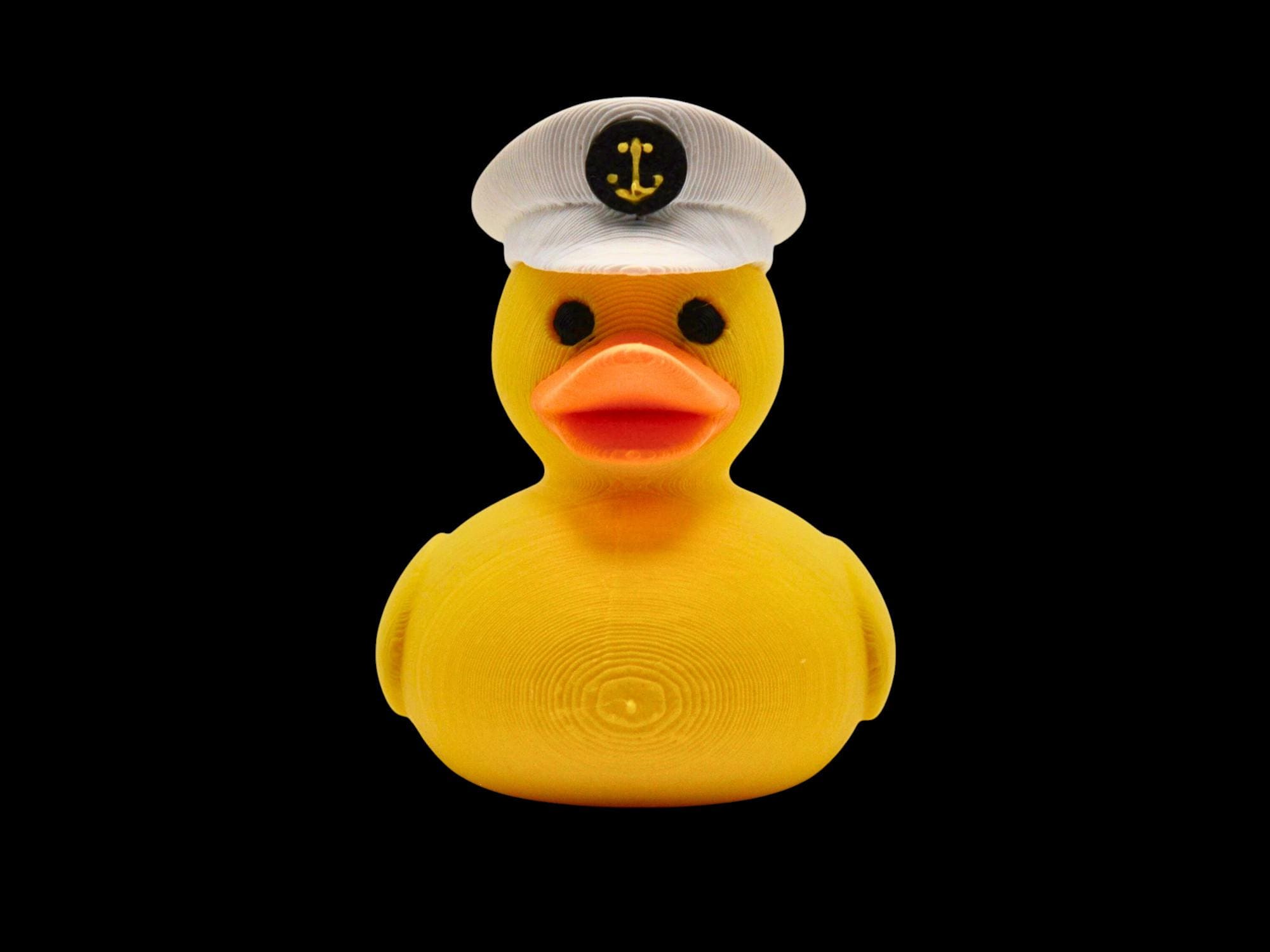 Cruise Line  Captain Duck with a Hat Nautical Accent Beach Room Coastal Decor for Bath Toy Sailor t Jeep Dash Toy