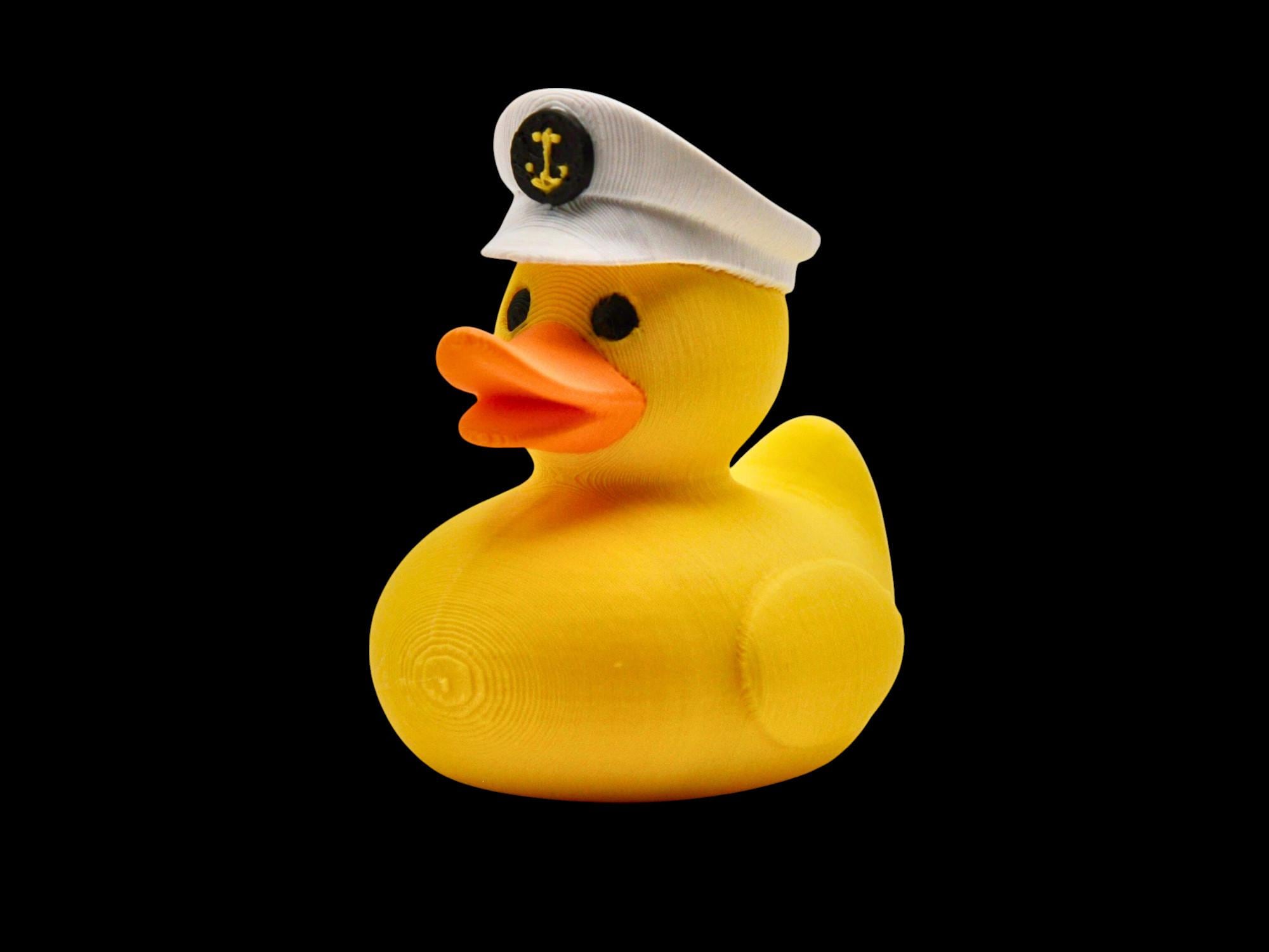 Cruise Line  Captain Duck with a Hat Nautical Accent Beach Room Coastal Decor for Bath Toy Sailor t Jeep Dash Toy