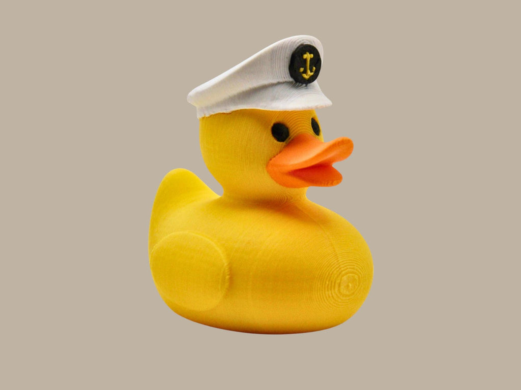Cruise Line  Captain Duck with a Hat Nautical Accent Beach Room Coastal Decor for Bath Toy Sailor t Jeep Dash Toy