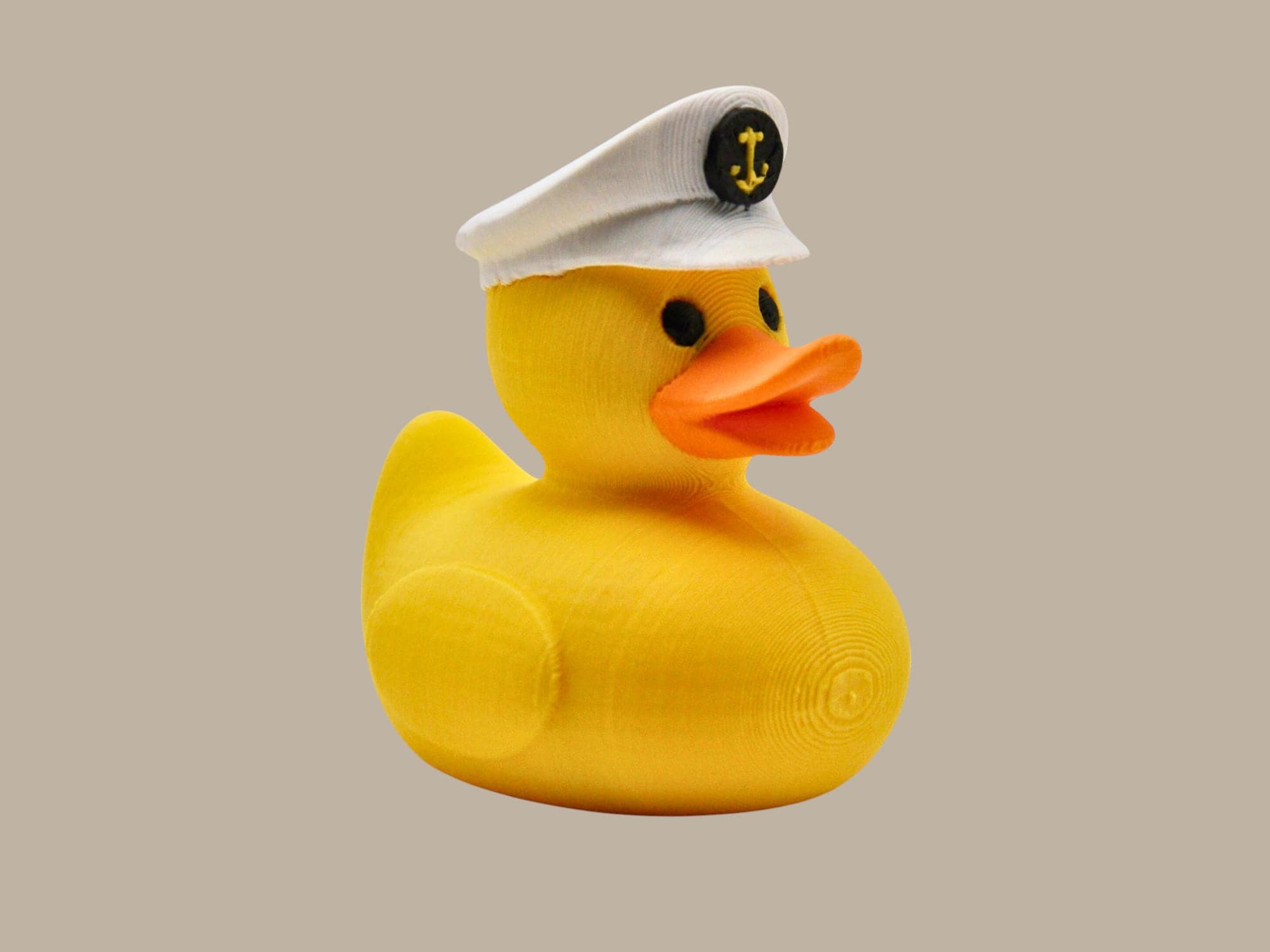 Cruise Line  Captain Duck with a Hat Nautical Accent Beach Room Coastal Decor for Bath Toy Sailor t Jeep Dash Toy