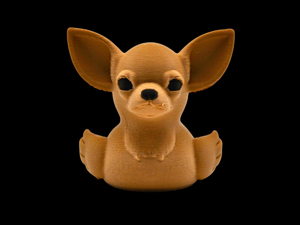 Chihuahua Dog  Duck: 3D Printed PLA Bathroom Decor