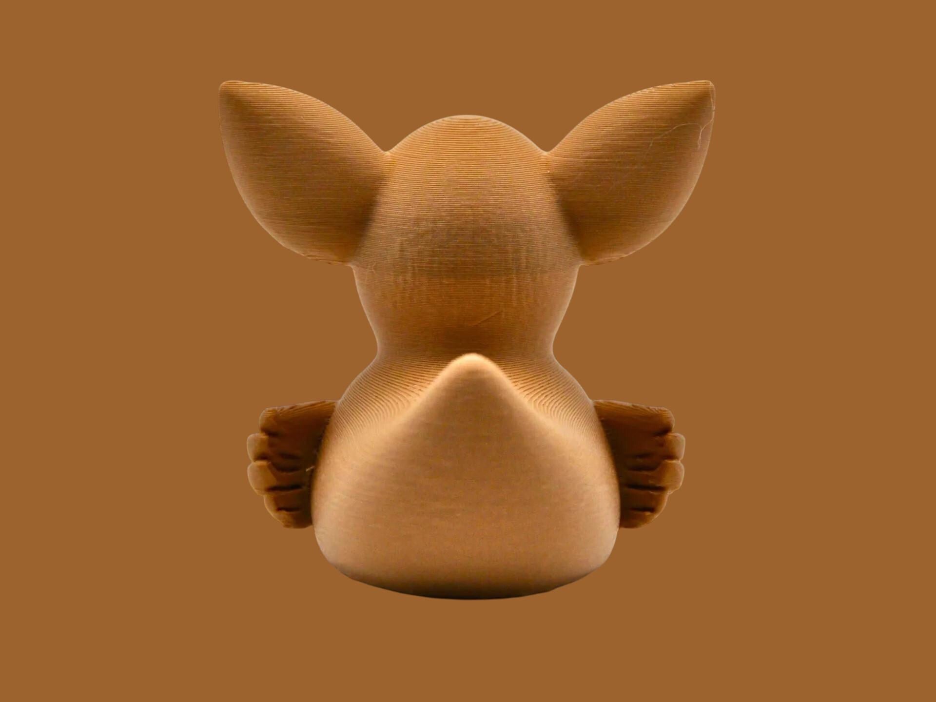 Chihuahua Dog  Duck: 3D Printed PLA Bathroom Decor