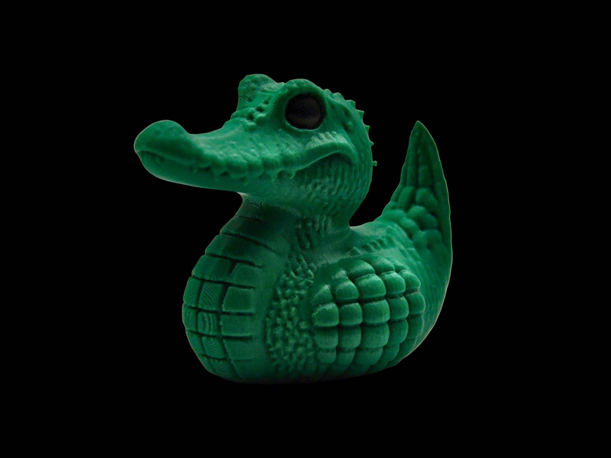 Crocodile Duck Hybrid Creature Figure Desk Accessory Gift Idea Shop Favorite Animal Decoration Desk Display Shelf Decor Office Space Saving
