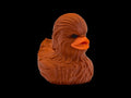 Star Wars Gift Chewbacca Duck Collectible Figure Unique Present Fan Merchandise Desk Accessory Office Decoration Nerdy Collection Item Wookie Character Design 3D Printed Figure PLA Material Quality Small Collectible Display Piece Perfect