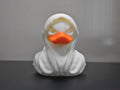 Angel Duck Figurine Car Dashboard Decoration Jeep Ducking Gift Cruise Souvenir Ornament White Memorial Keepsake Small Miniature Decorative