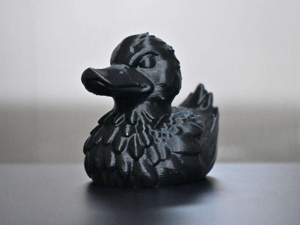 Black Raven Duck Custom Duck Figurine Halloween Spooky Scary Duck Demon Duck Display Piece Fun Duck Home Decor Gifting Duck Special Ducks