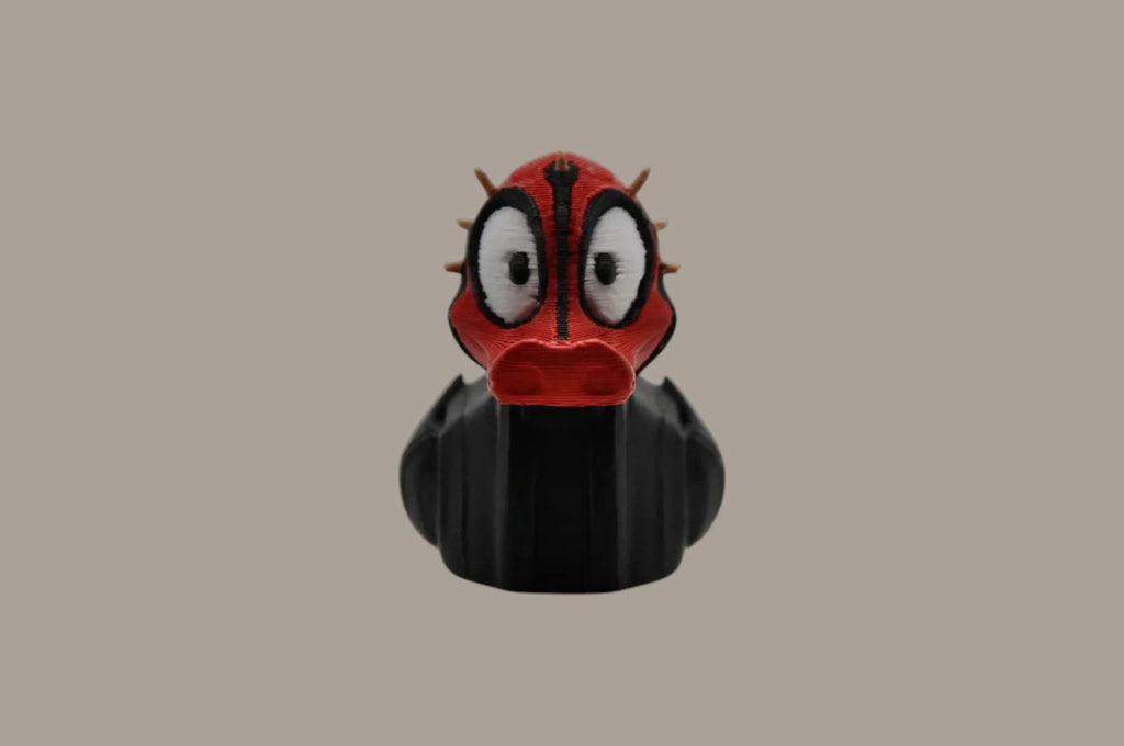 Darth Maul Inspired Duck Gift Collection Movie Fan Present Idea Desk Ornament Office Decor Funny Toy Star Wars Lord Present