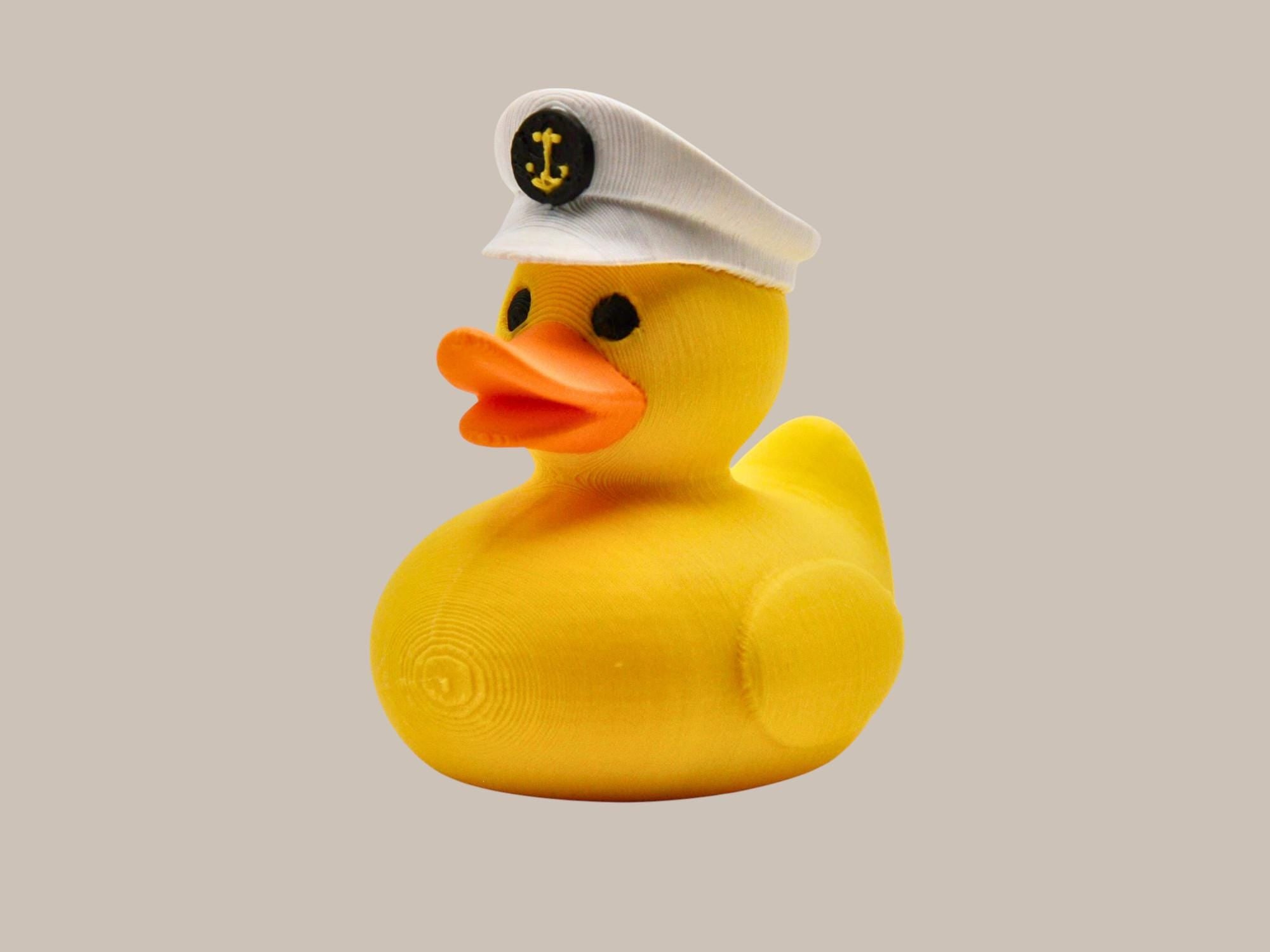 Cruise Line  Captain Duck with a Hat Nautical Accent Beach Room Coastal Decor for Bath Toy Sailor t Jeep Dash Toy