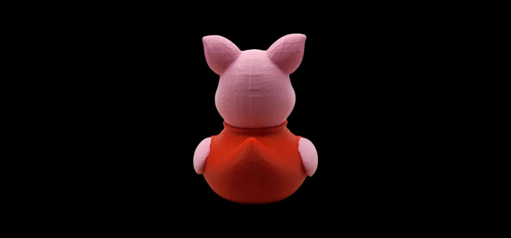 Piglet Duck Toy for Bathroom Decor Gift for Baby Nursery Decor Disney Character Bath Set for Infant Room Display Car Accent