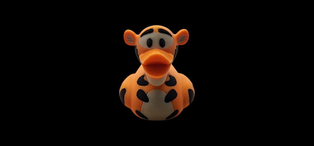 Tigger Inspired Duck Bath Toy Piglet Plastic Toy for Bathroom Decor Gift for Baby Nursery Decor Bath Set Cruise line duck Display