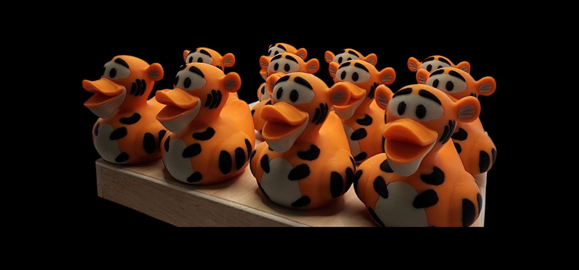 Tigger Inspired Duck Bath Toy Piglet Plastic Toy for Bathroom Decor Gift for Baby Nursery Decor Bath Set Cruise line duck Display