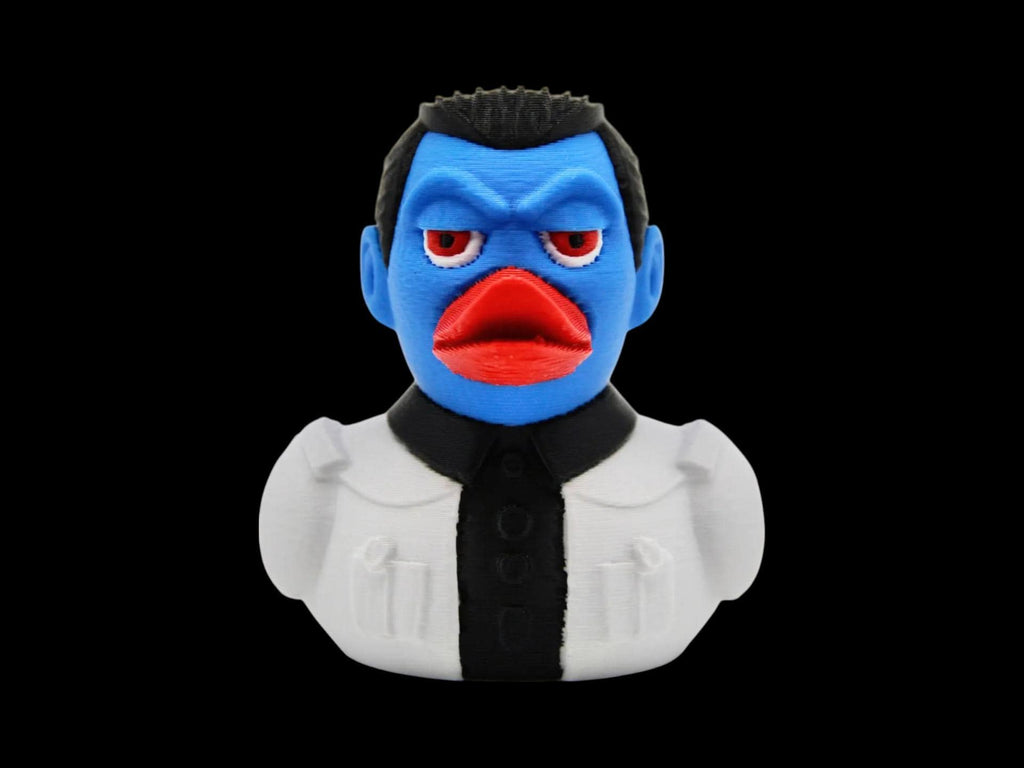 Grand Admiral Thrawn Inspired Duck White & Black Imperial Outfit