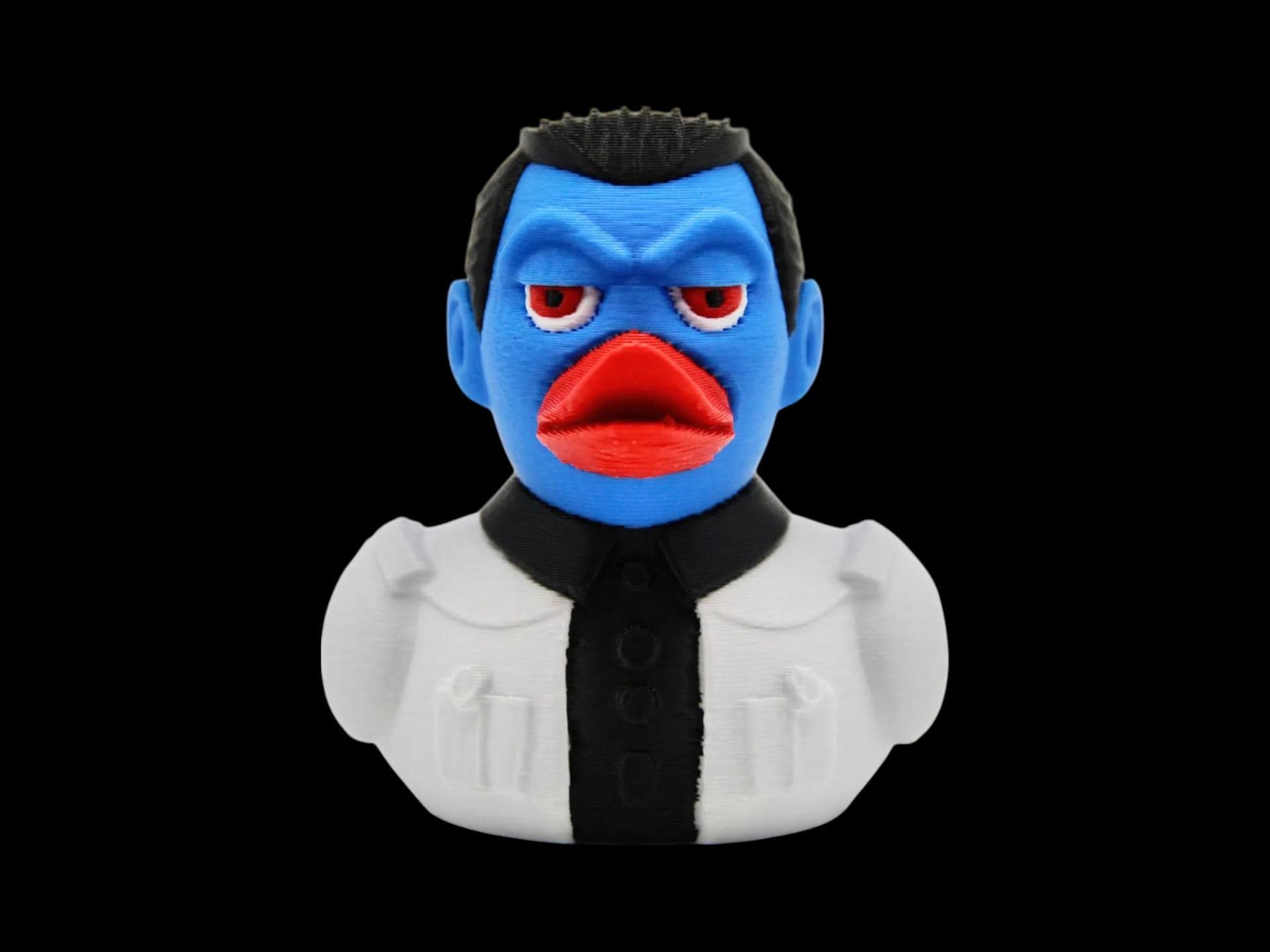 Grand Admiral Thrawn Inspired Duck White & Black Imperial Outfit