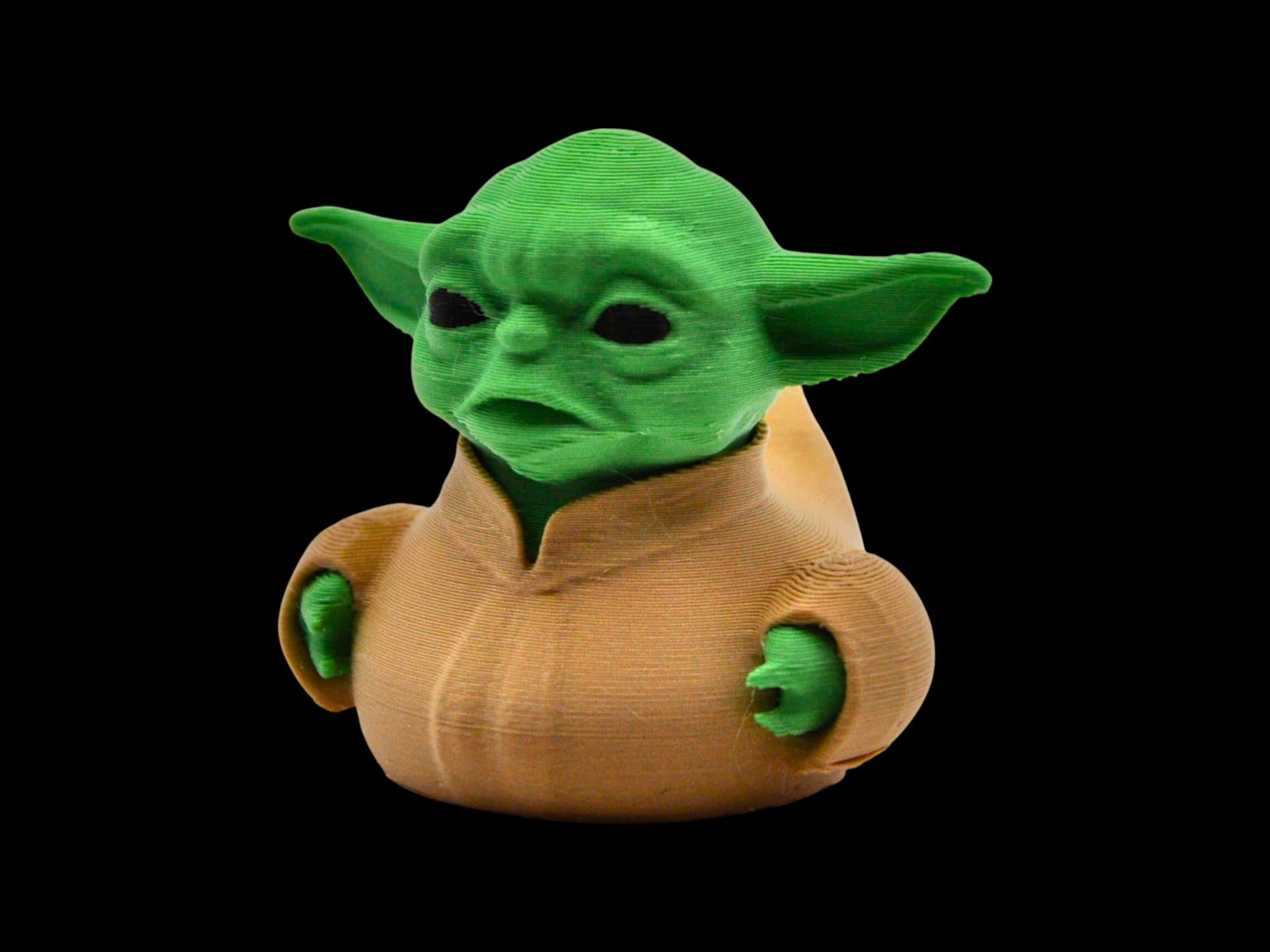 Yoda Duck Star Wars Character Galaxy Far Away Present Waterfowl Cruise line duck Jeep dashboard  Ducking novelty gift ideal birthday!