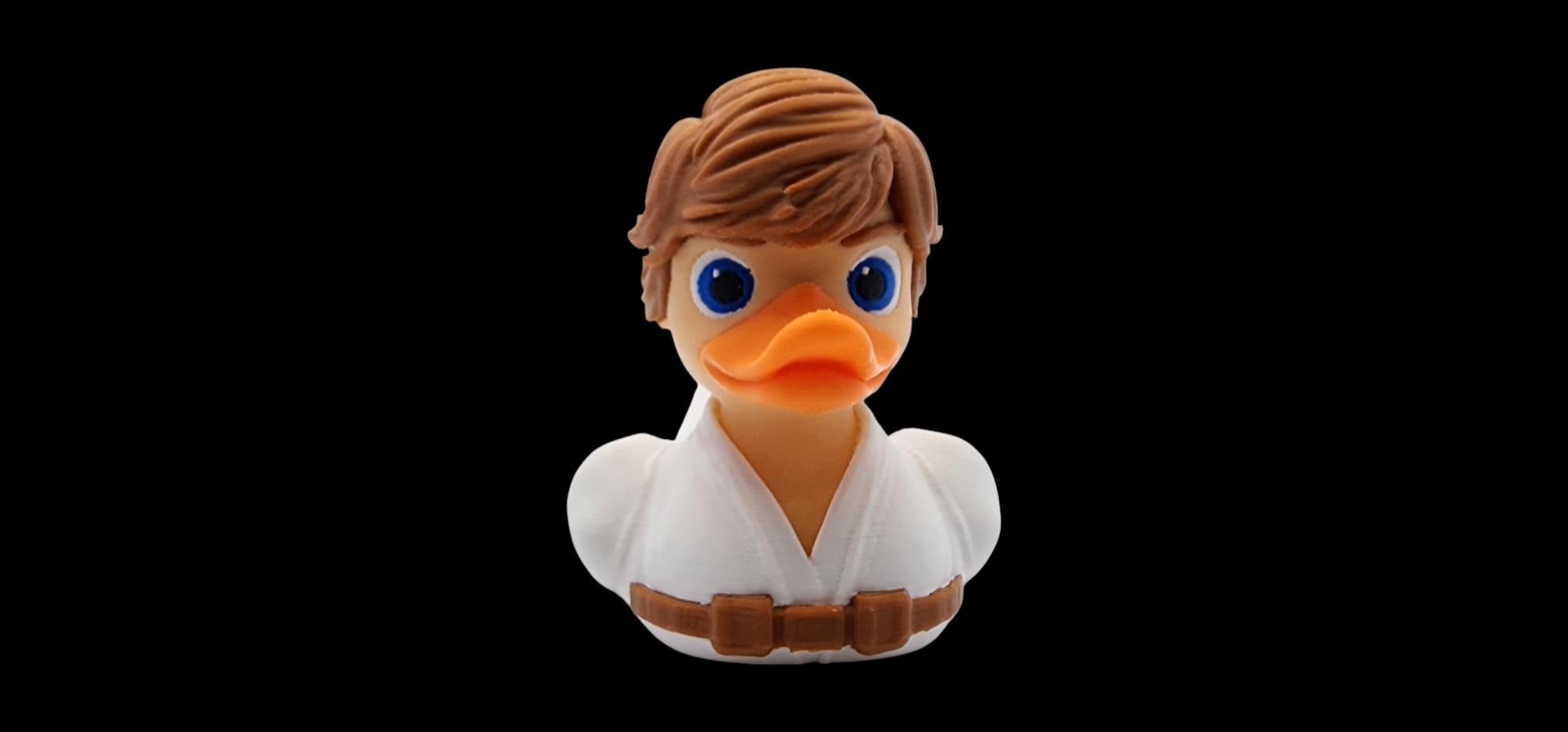 Luke Skywalker Duck: 3D Printed Star Wars Gift