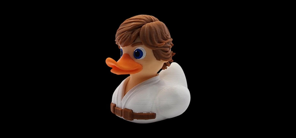 Luke Skywalker Duck: 3D Printed Star Wars Gift