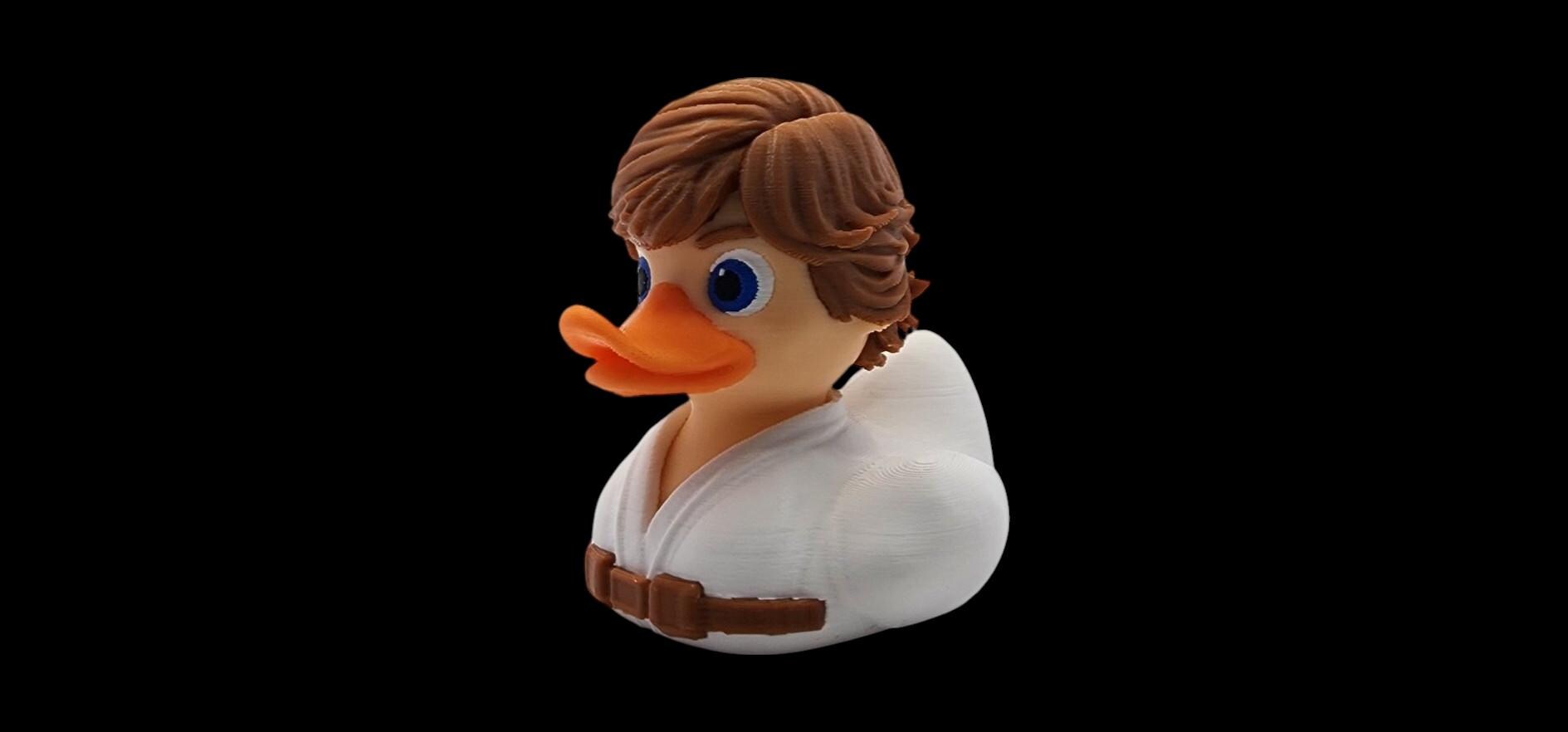 Luke Skywalker Duck: 3D Printed Star Wars Gift