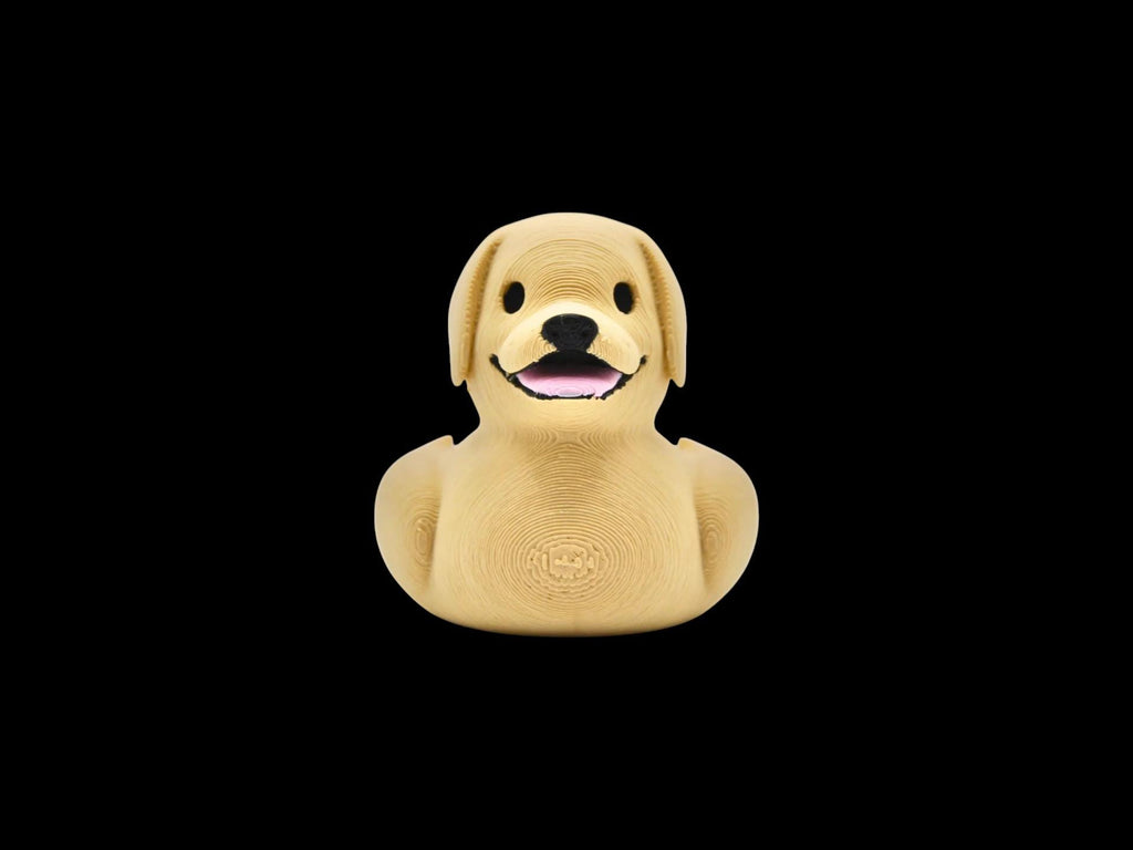 Labrador Retriever Duck Jeep Ducking Collection Gift Cruise Activity Item Display Desk Decoration Collectible Item Vehicle Present Breed
