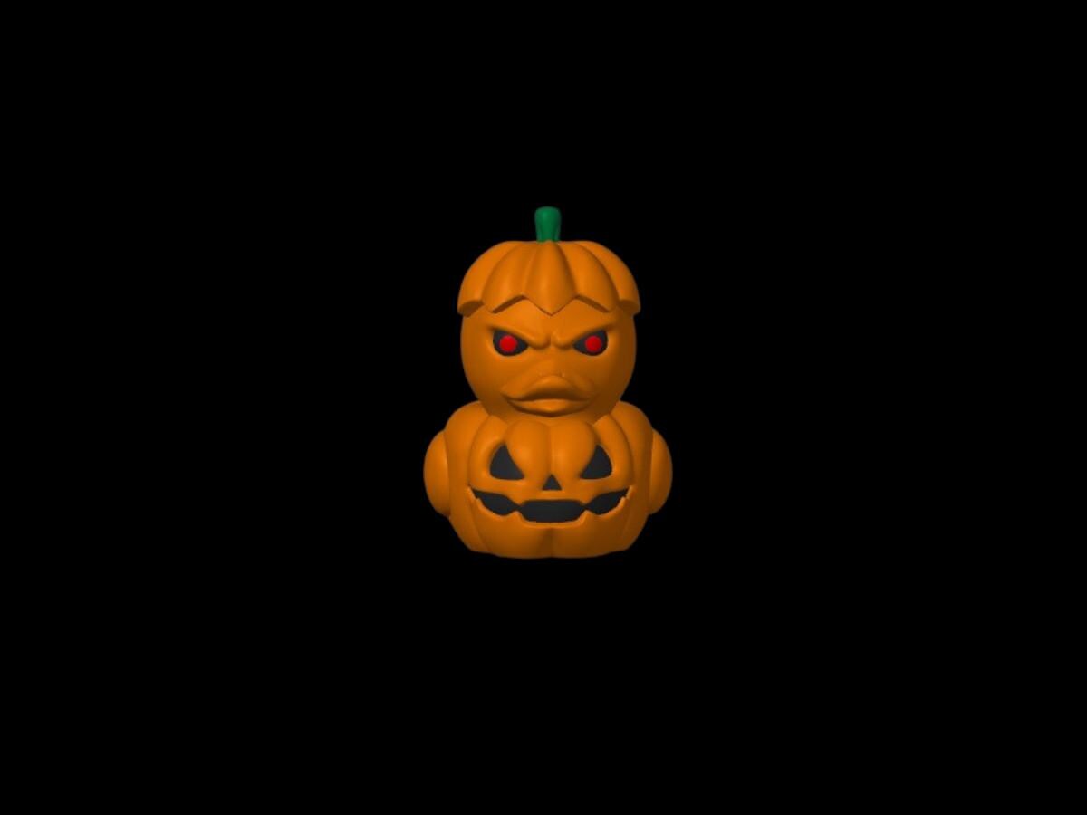 Halloween Duck Dashboard Buddy Custom Duck Decoration Pumpkin Duck Halloween Duck Spooky Gift Jack O Lantern Duck Ducking Get Ducked