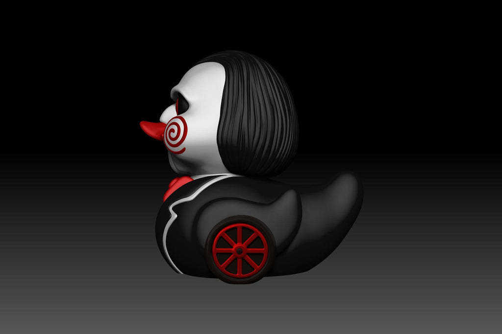 Horror Inspired Duck Saw Bill Duck  Shelf Accent Piece Decoration Horror Theme Movie Collectible Desk Ornament Gothic Style Villain