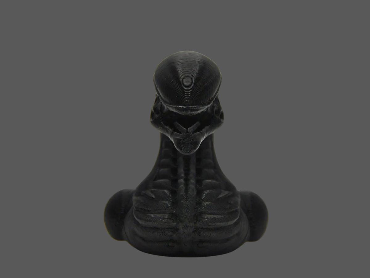 Xenomorph Duck Figurine Display Shelf Decor Item for Office Desk Decoration Horror Fan Art