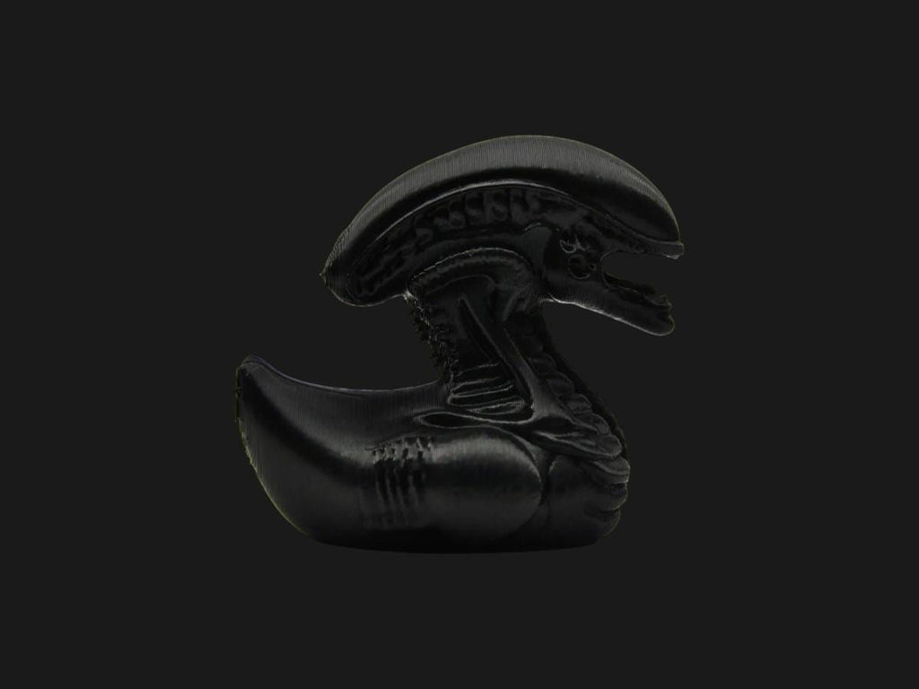 Xenomorph Duck Figurine Display Shelf Decor Item for Office Desk Decoration Horror Fan Art