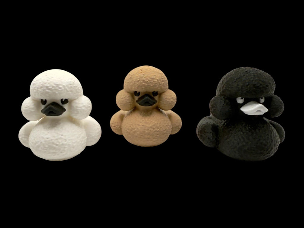 Poodle Duck 3D Printed Desk Quirky Office Decor Cute Animal Figurine Dog Jeep Lover