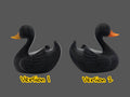 Jeep Ducking Figurine Black Swan Duck Collectible Cruise Ship Tradition Miniature Decoration Dashboard Ornament Car Accessory Gift Idea