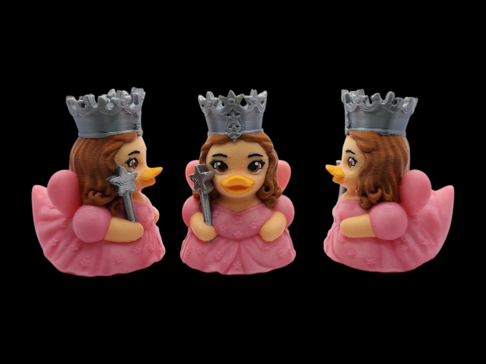 Glinda Inspired Duck Desk Display Item Collection Movie Character Figurine Set Fantasy Gift Emerald City Story Figure