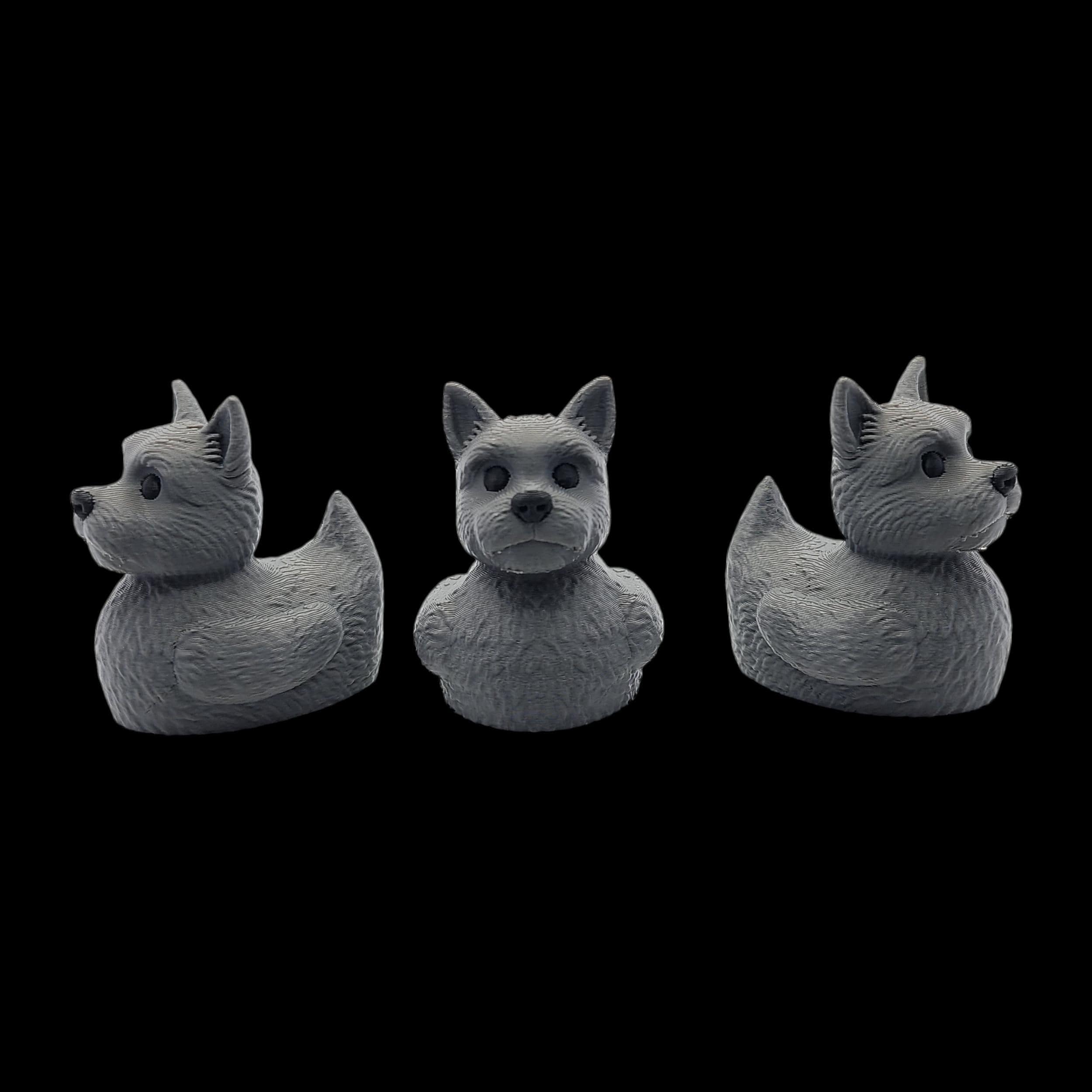 Toto Inspired Dog Duck Bath Toy Shelf Decoration Item Collection Movie Character Figurine Set Fantasy Gift Emerald City Story