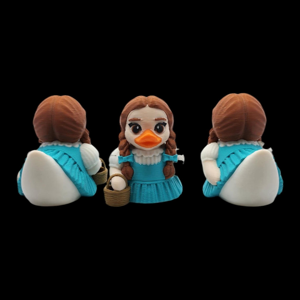 Dorothy Inspired Duck Shelf Decoration Desk Display Item Collection Movie Character Figurine Set  Emerald City