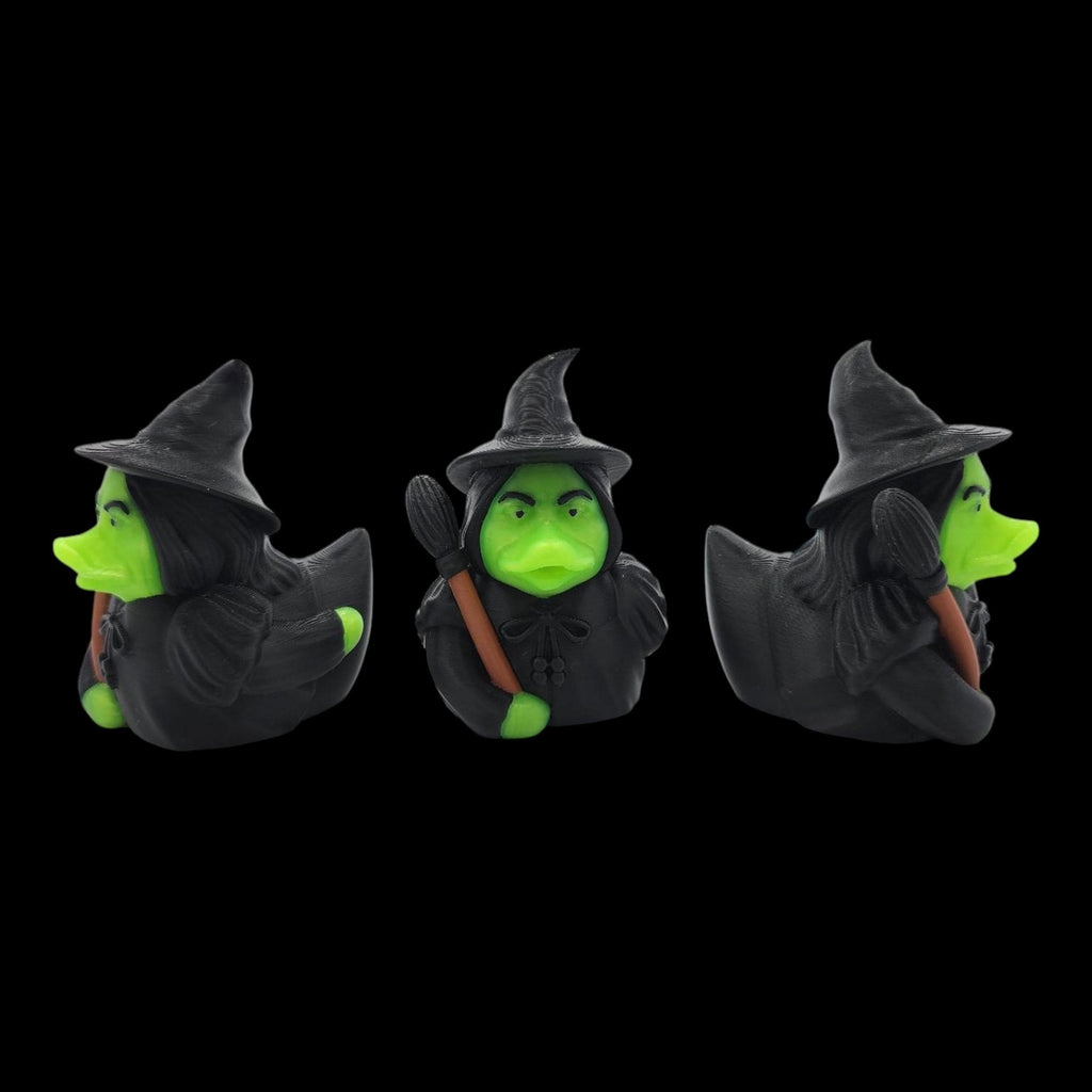 Wicked Witch Inspired Duck Bath Toy Shelf Decoration Desk Display Item Collection Movie Character Figurine Set Fantasy Gift Emerald City