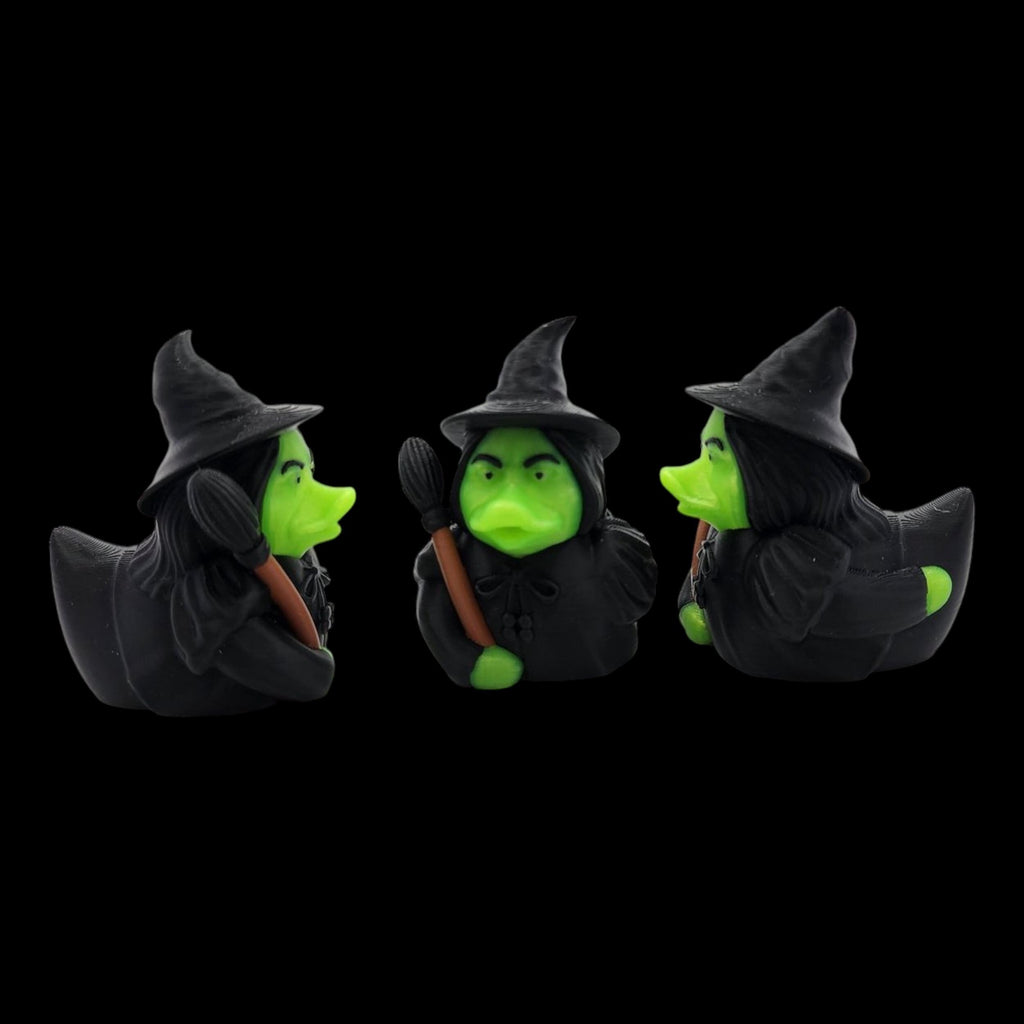 Wicked Witch Inspired Duck Bath Toy Shelf Decoration Desk Display Item Collection Movie Character Figurine Set Fantasy Gift Emerald City