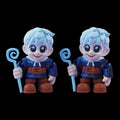3D Printed Jack Frost Figurine Four Inch Character Toy PLA Material Construction Articulated Design Posable Figure Flexi Parts Moving Action Display Winter Decoration Fantasy Character Collectible Animation Fan Gift Idea Detailed Character