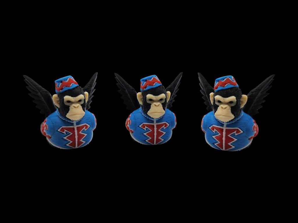 Flying Monkey Duck Bath Toy Shelf Decoration Desk Display Item Collection Movie Character Figurine Set Fantasy Gift EmeraldCity Story Figure