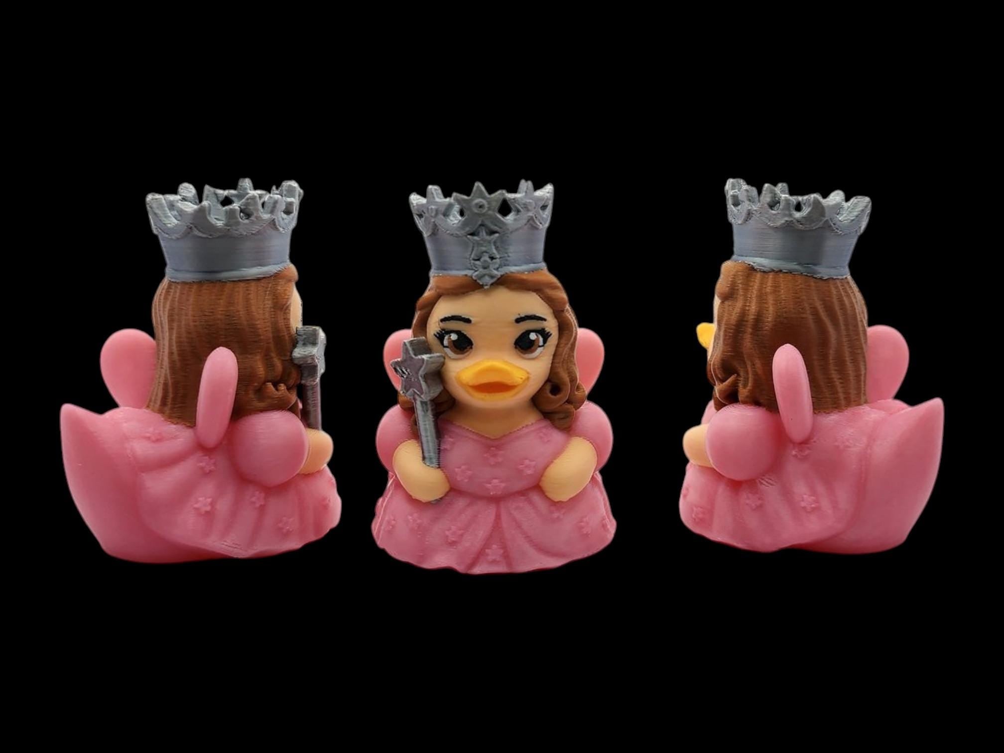 Glinda Inspired Duck Desk Display Item Collection Movie Character Figurine Set Fantasy Gift Emerald City Story Figure