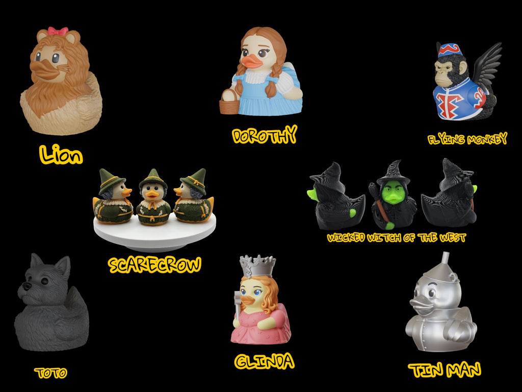 Glinda Inspired Duck Desk Display Item Collection Movie Character Figurine Set Fantasy Gift Emerald City Story Figure
