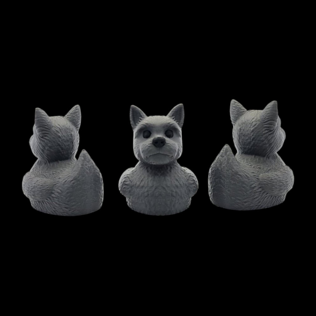 Toto Inspired Dog Duck Bath Toy Shelf Decoration Item Collection Movie Character Figurine Set Fantasy Gift Emerald City Story